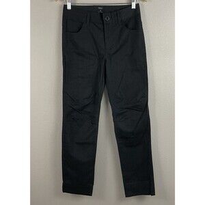 Nau Mens 28 Charcoal Gray Knee Dart Organic Cotton Blend Pant